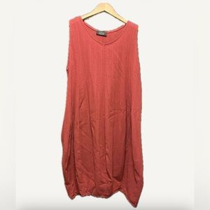 Made in Italy Red tank dress L/XL